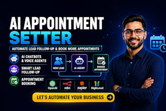 build ai appointment setter and CRM automation workflows