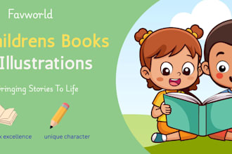 create childrens book illustration