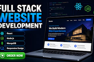 build full stack CRM dashboards web applications and business portals