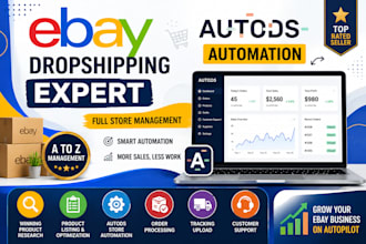 manage your ebay dropshipping store with autods automation