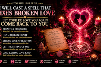 do spell that fixes broken love, let ex love you again, come back to you
