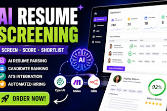 build an ai resume ats and recruitment automation system