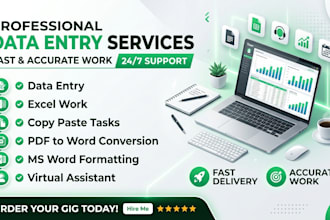 do excel data cleaning, formatting and spreadsheet work