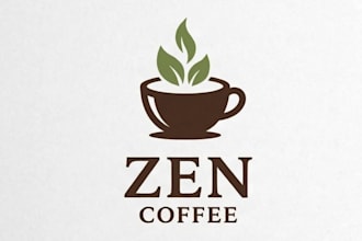 make a clean, minimilist logo for your brand