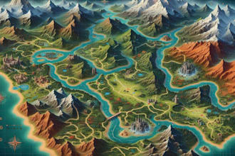 design custom fantasy world maps rpg maps for games