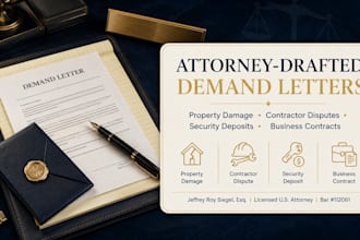 draft an attorney security deposit demand letter