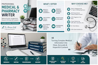 do professional medical writing research and healthcare content
