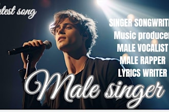 be your male pop singer, christian song, country singer, lyrics writer, rap song