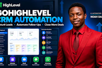 gohighlevel automation CRM workflows and ai chatbot