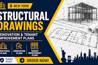 deliver new york structural drawings, renovation plans, tenant improvement plans