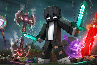 create high CTR minecraft thumbnails