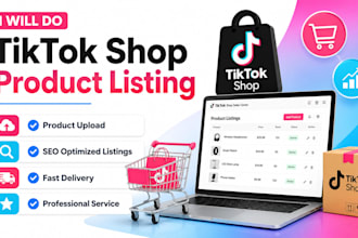do tiktok shop product listing and product upload