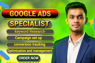 be your google ads expert, setup and campaign management