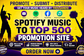 do spotify album promotion, spotify music track promotion