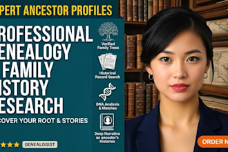 research your genealogy family tree and ancestors stories