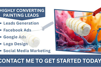 painting lead, painting facebook ads, painting google ads, painting video ads