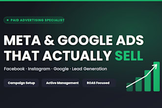 be your meta ads google ads and social media ads manager