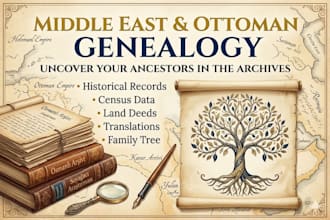 do middle east and ottoman genealogy research for your family history
