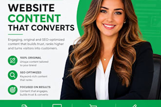 write SEO article or website content