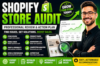 audit your shopify landing page for higher conversions and expert review