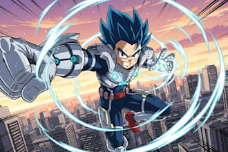 do an anime or comic character