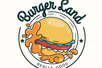 create a professional BBQ and restaurant logo design