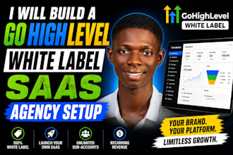 build a gohighlevel white label saas agency setup