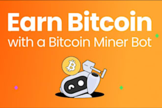develop btc earning bot, bitcoin app, crypto bot, and withdrawal automation bot