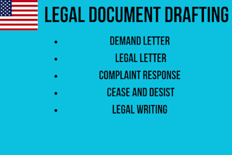 write demand letters complaint responses  correspondence