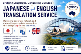 translate english to japanese and japanese to english manually