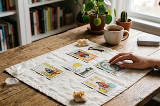 provide a career tarot reading for your next job and money steps