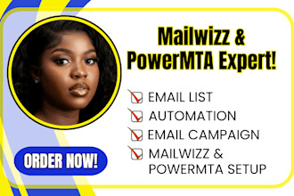 set up mailwizz and powermta SMTP server for bulk email deliverability