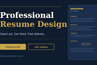create a professional resume and CV using canva