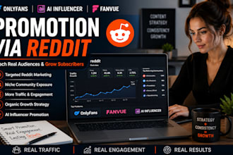 do onlyfans ai fanvue page promotion, onlyfans influencer marketing with reddit