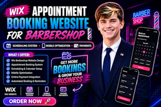 do wix appointment booking for barbershop, scheduling system, event booking