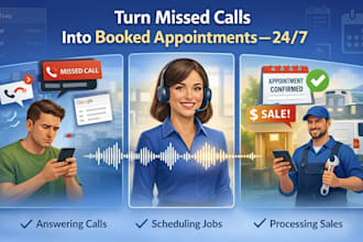 build ai calling missed agent recover follow up lead caller appointment booking