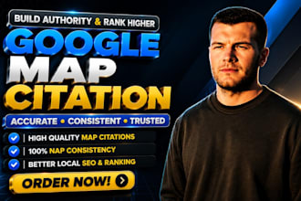 build google map citations for local SEO and gmb ranking