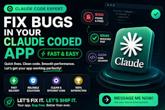 fix bugs in your claude coded app fast and easy