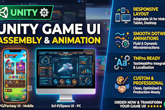 build responsive unity UI