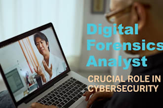 digital forensic investigator, device analyst, online threat analysis,cybercrime