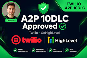 twilio a2p 10dlc, ghl a2p 10dlc, twilio expert, twilio sms console, twilio sms