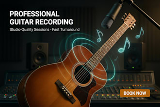 create professional acoustic guitar tracks for your song