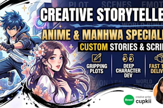 craft creative stories and scripts for your project
