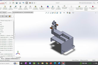 do cad design using solidworks