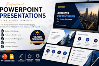 design professional company and corporate powerpoint presentations