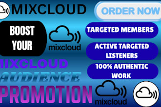 professionally promote your mixcloud mixes and grow your audience