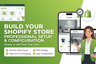 build a professional shopify store