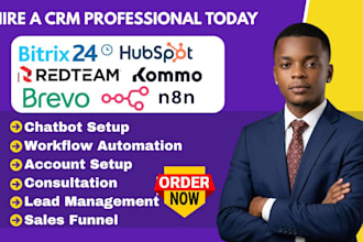 do bitrix24 hubspot email marketing redteam kommo brevo twentycrm n8n ai zapier