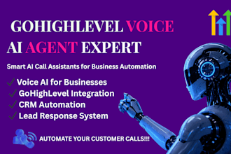 setup gohighlevel custom ai agent ghl voice agent automation ai chatbot expert