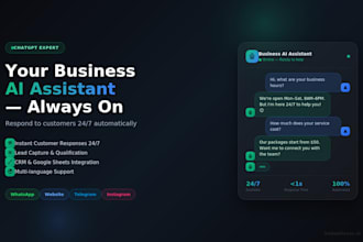 create a custom chatgpt ai assistant for your business